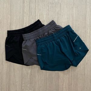 Bundle 3” midrise running shorts